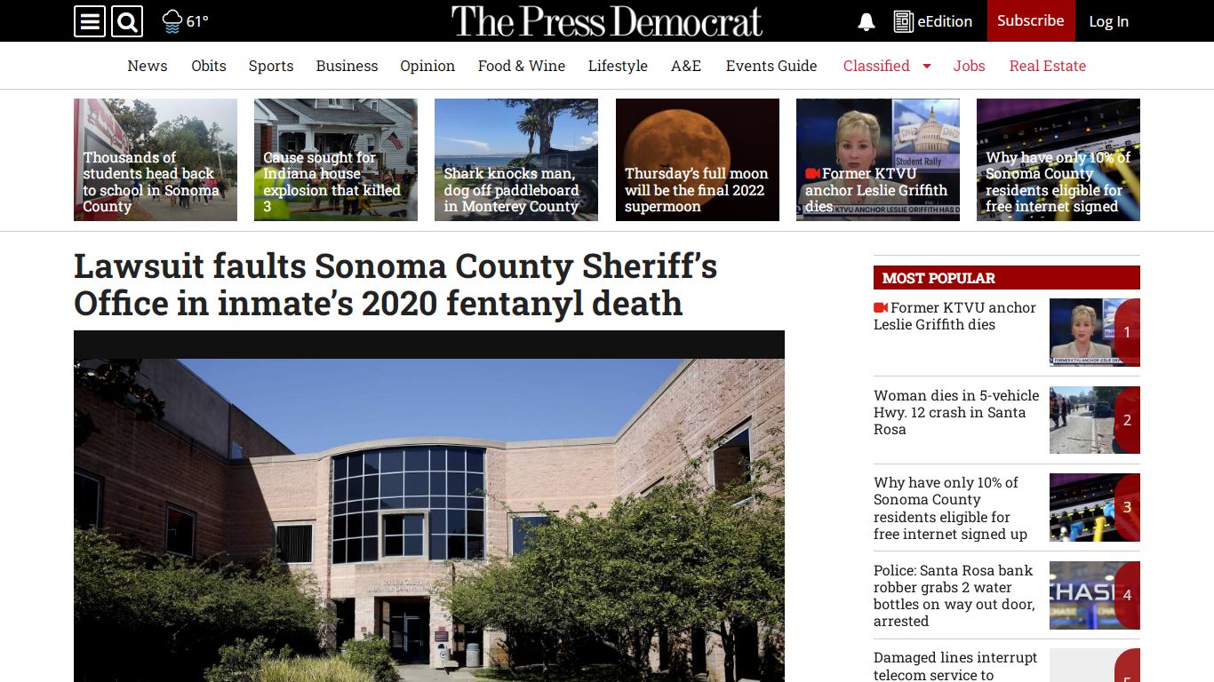 Lawsuit accuses Sheriff’s Office employees of supplying ...